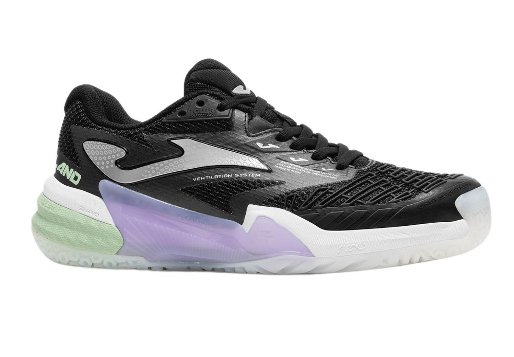 Женские теннисные кроссовки Joma Roland Lady All Court - black