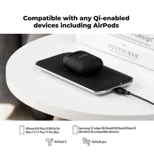 Беспроводное настольное зарядное устройство Pitaka - Air Essential (Сhrome)