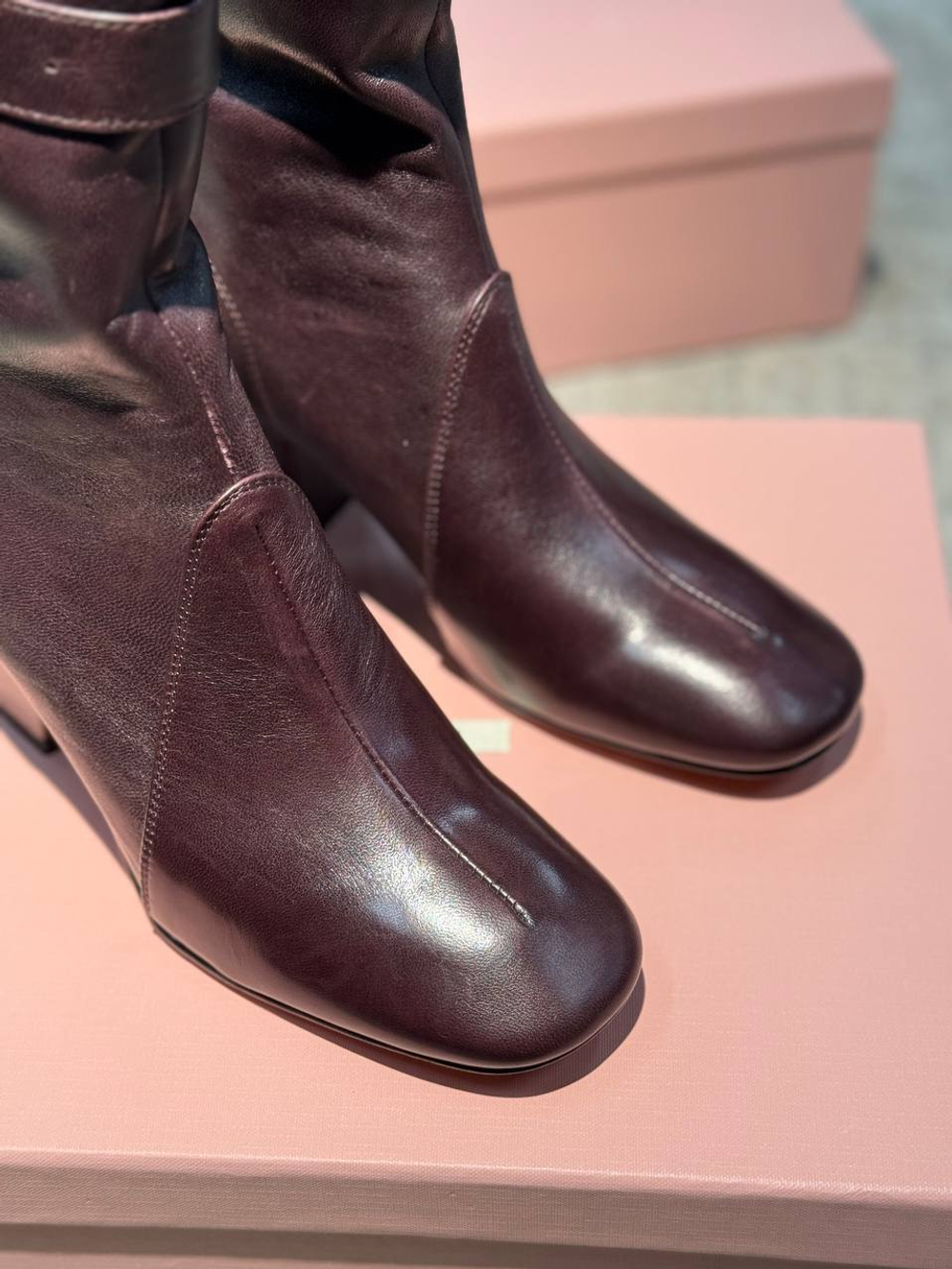 Ботильоны MIU MIU