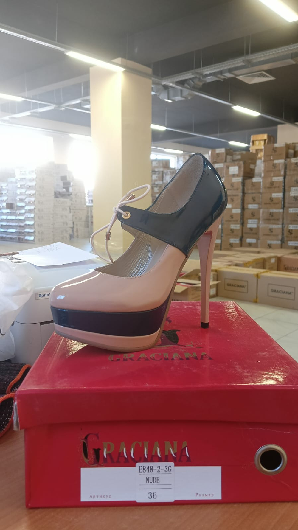 Туфли женские GRACIANA E848-2-3G