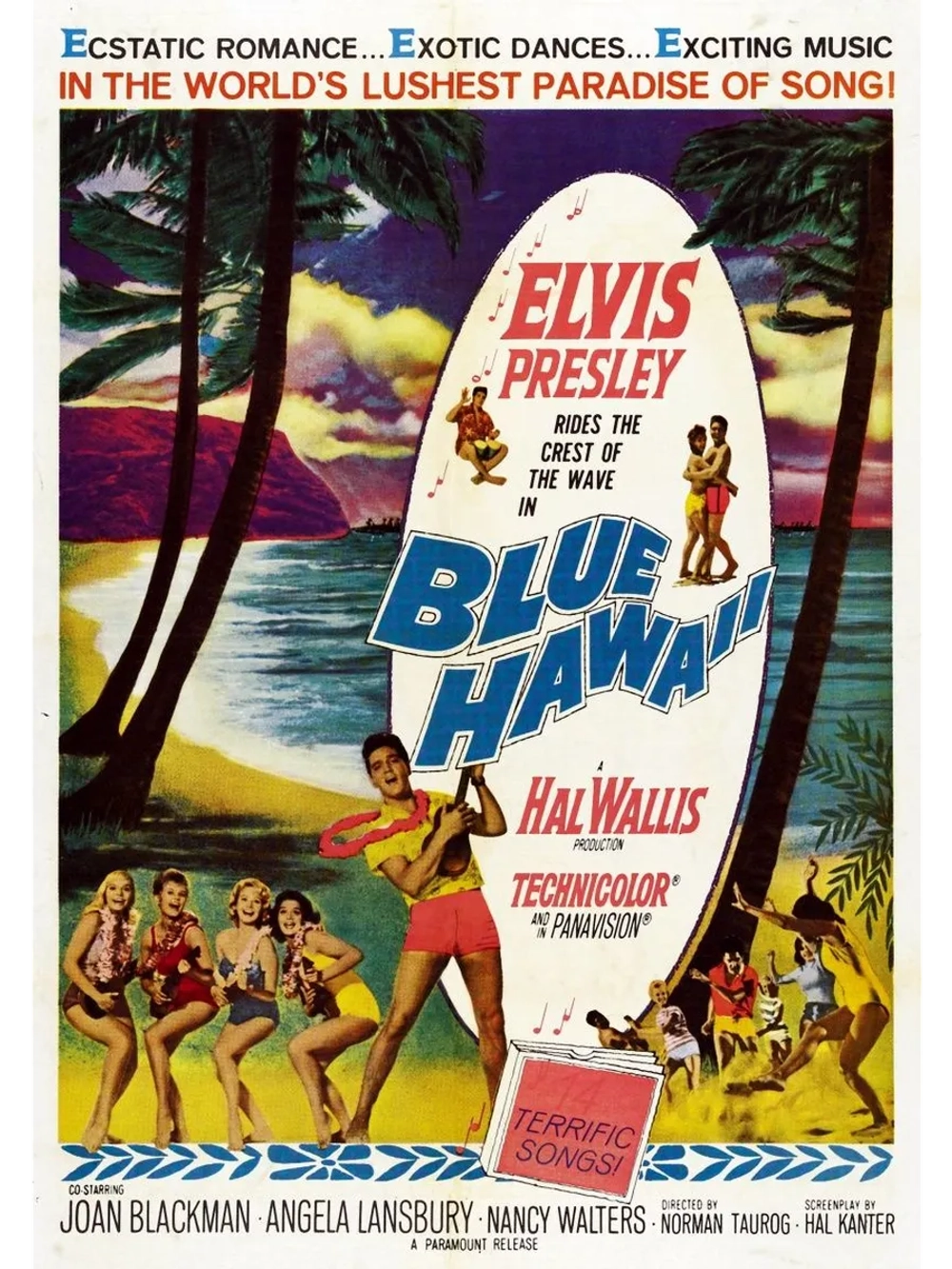 Голубые Гавайи (1961) (DVD-R)