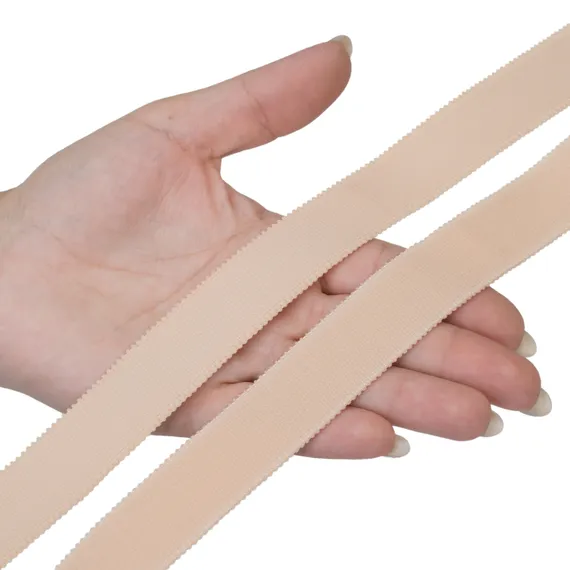 Резинка бретелечная бежевая 25 мм (цв. 126), 612/25