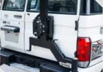 Фаркоп и кронштейн запаски для Toyota Land cruiser LC76 2014-2024+ Тойота запаска
