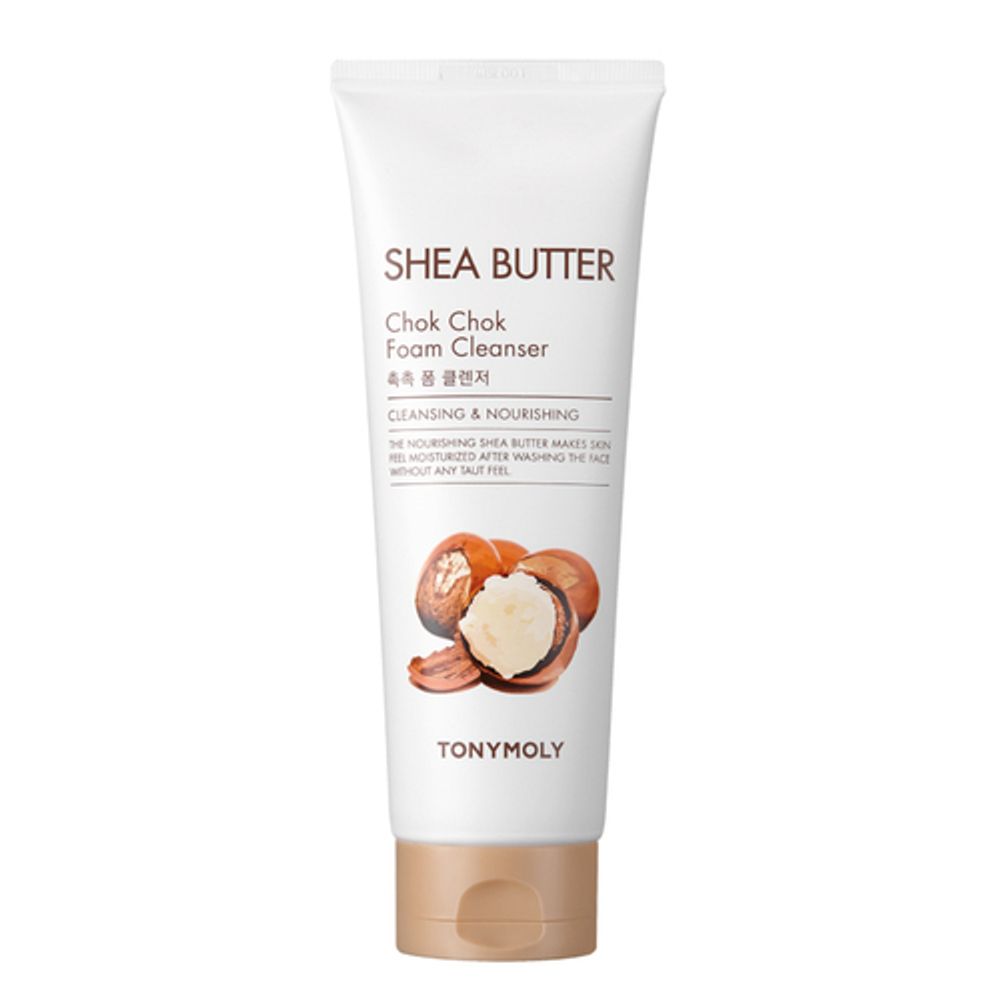 Tony Moly Пенка для умывания с маслом ши - Shea butter chok chok foam cleanser, 250мл