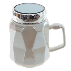 GAEM Кружка с крышкой, 550 мл, L13 W9 H13 см, 4в.