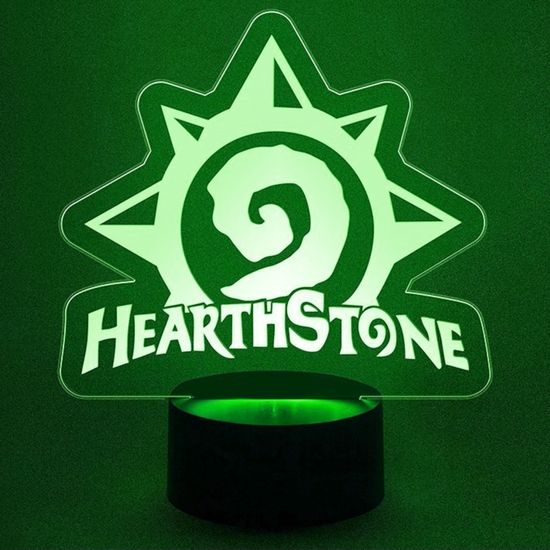 3D лампа HearthStone Хартстоун