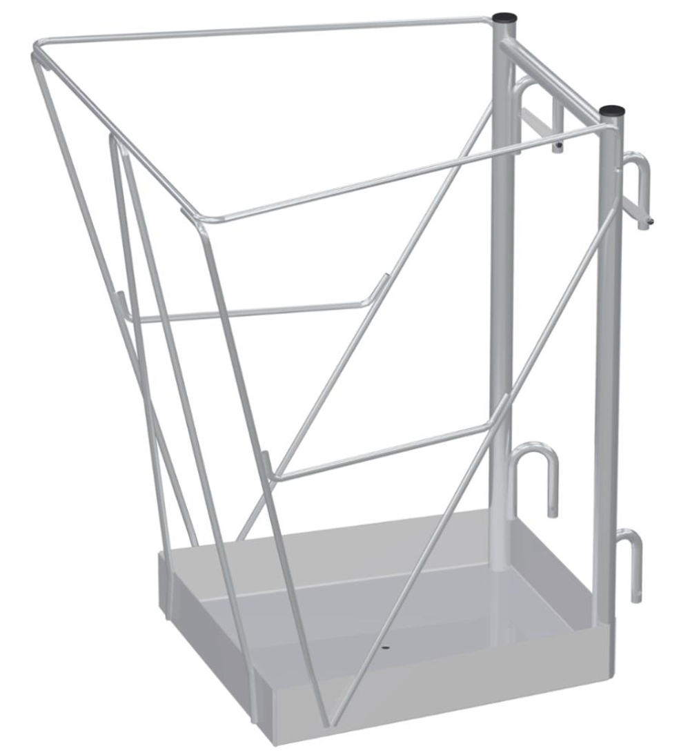 Площадка, навешиваемая на лестницы MEGAL ПЛА 1200-0,6*0,55