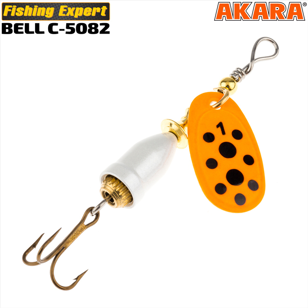 Блесна вращающаяся Akara C-5082 4 гр. 208/Sil