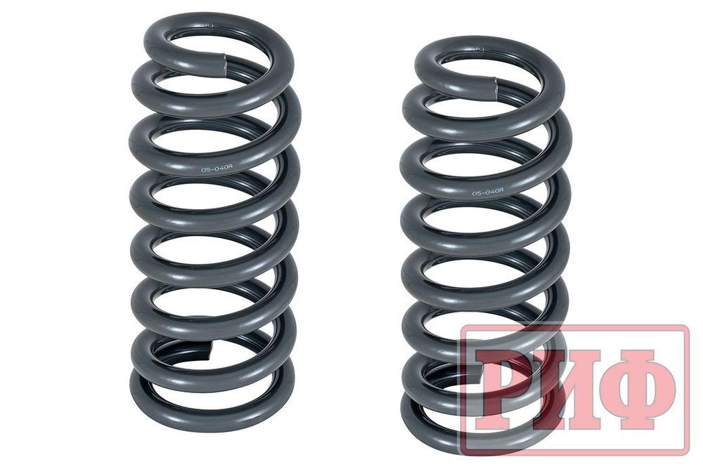 Пружины передние Mitsubishi Pajero III, IV 2000+ 0-50 кг дизель 3,2 лифт 20 мм, бензин 40 мм лифт РИФ