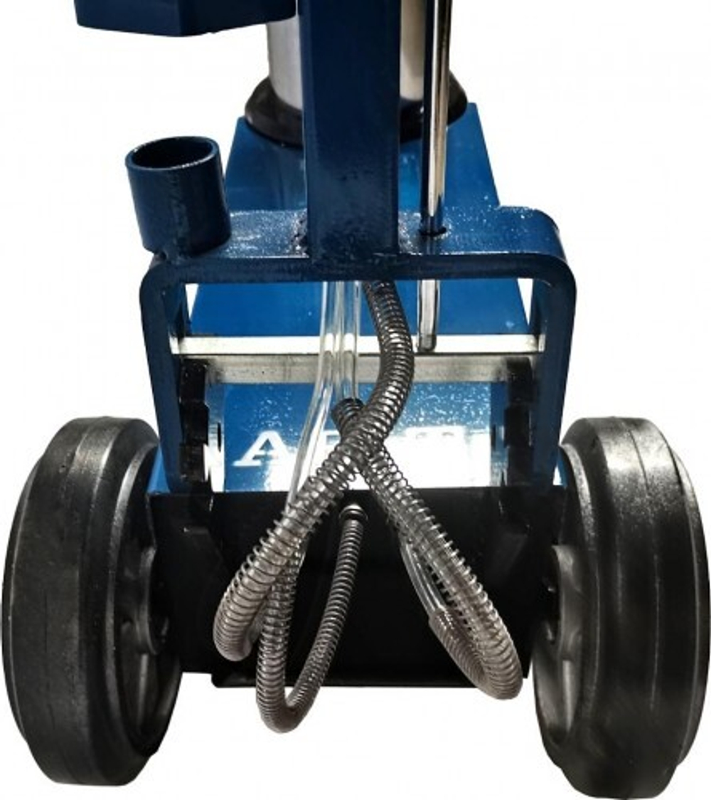 Домкрат пневмо-гидравлический подкатной AE&T HJ-80/40F профессиональный, складной