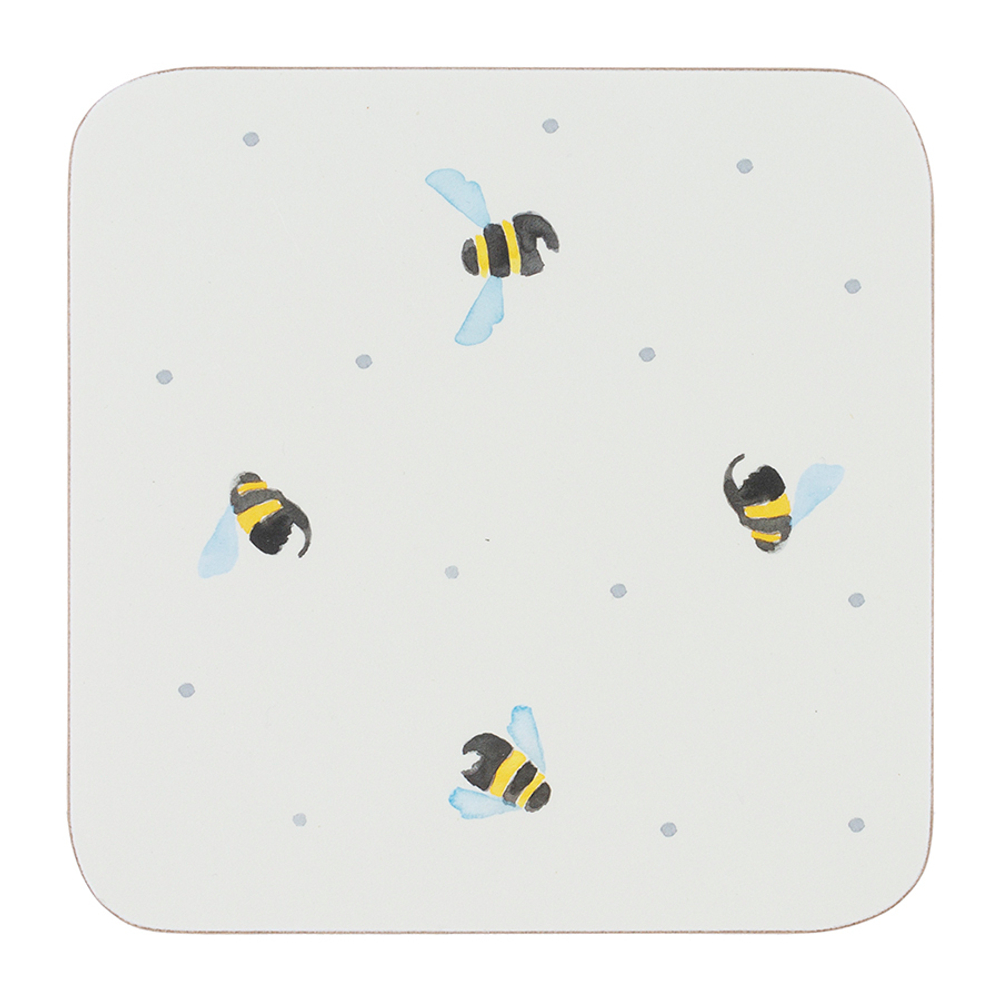 Набор подставок для кружек sweet bee 4 шт