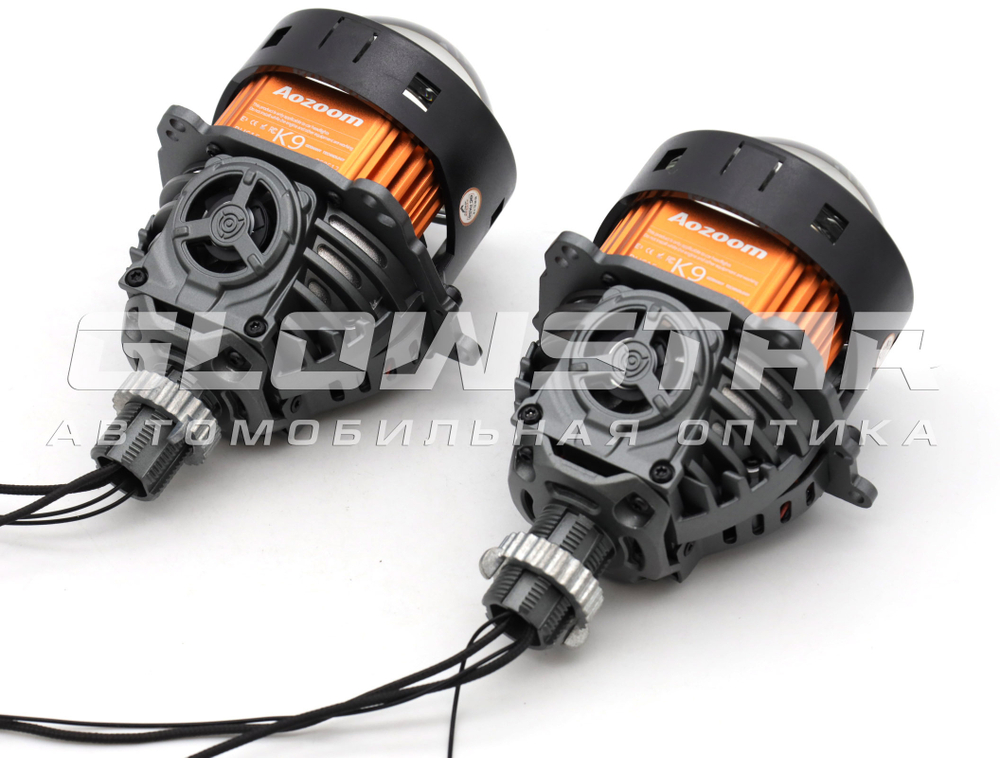 Билед модули Aozoom K9 2025 3.0 дюйма, 2 чипа, 5500K, 12V, 65W/73W, крепление 3R и съемное гаечное