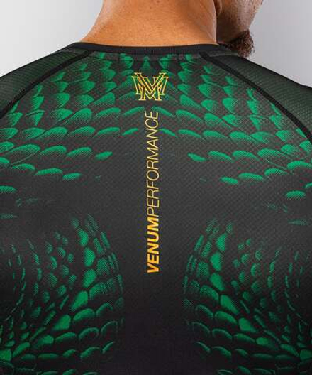 Рашгард Venum Matupa Black/Green/Gold L/S