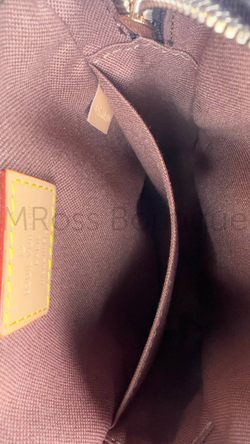 Мужская сумка Louis Vuitton Danube коричневого цвета с узором монограм