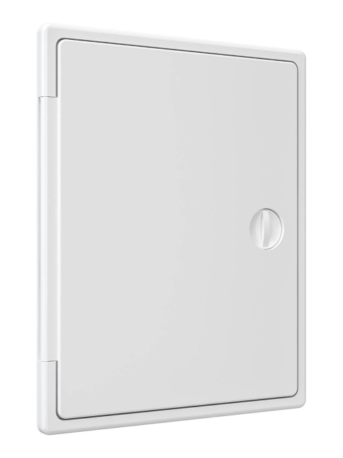 Люк ревизионный ЛТП накладной ручка-задвижка 200х250 пластик EVECS