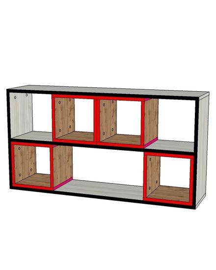 Шкаф АРТ-ЛАВОРО /1032*548*250/ белый / розовый кварц