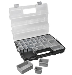 Heavy Duty Shallow Parts Organizer (25 bins) (42x33x5.1cm)
