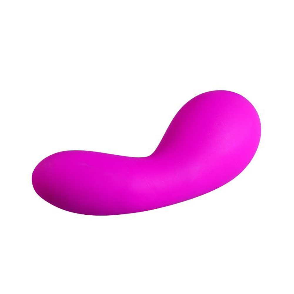Лиловый клиторальный вибратор Gourd