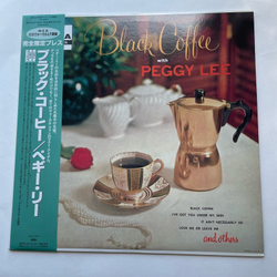 Винтажная виниловая пластинка LP Peggy Lee Black Coffee (Япония 1995) (Оби)