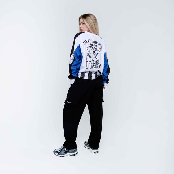 Футболка Джерси Utopie синяя - фото 9