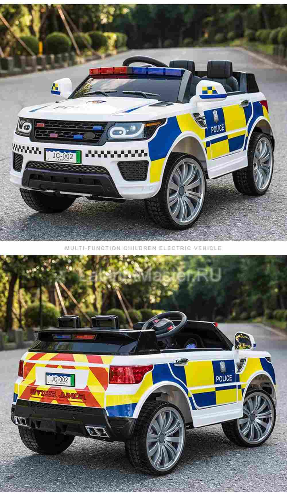 Детский электромобиль LS-528-2 "POLICE"