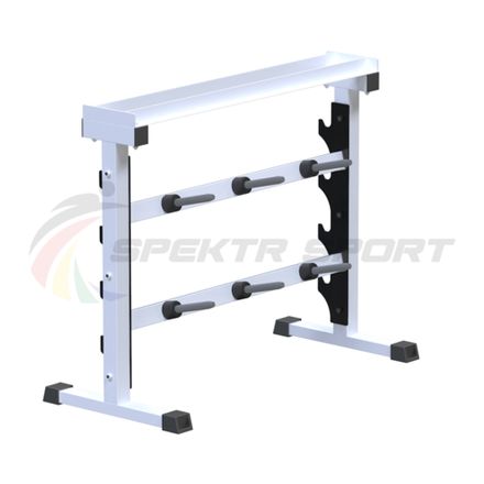 Стойка для гантелей, дисков, грифов