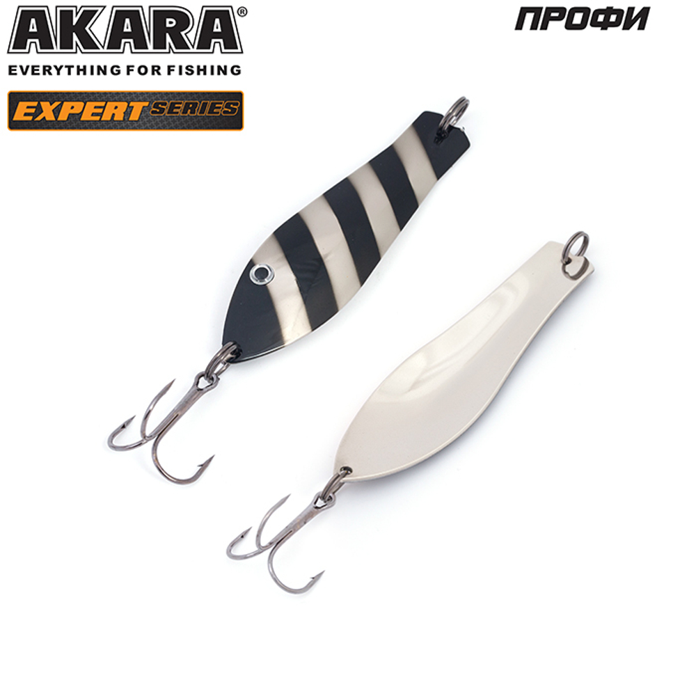 Блесна колебалка Akara Expert Профи 95 мм 21 гр. 14/SIL