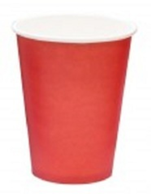 Стаканы бумажные Red (Красный), 250 мл, 6 шт., 1 шт.