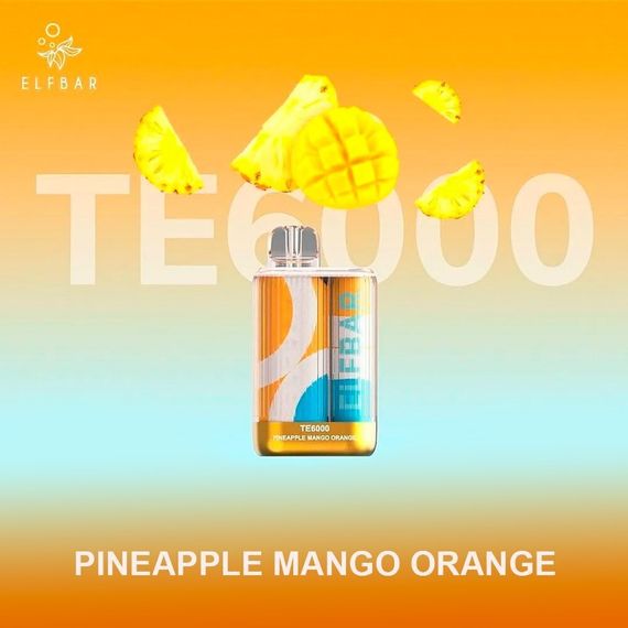 Elf Bar ТЕ6000 - Pineapple Mango Orange (5% nic)