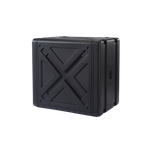 Ударопрочный пластиковый Рэковый кейс 8 юнитов KZCASE@RACK8U