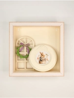 Декоративная полка-ящик в багетной раме