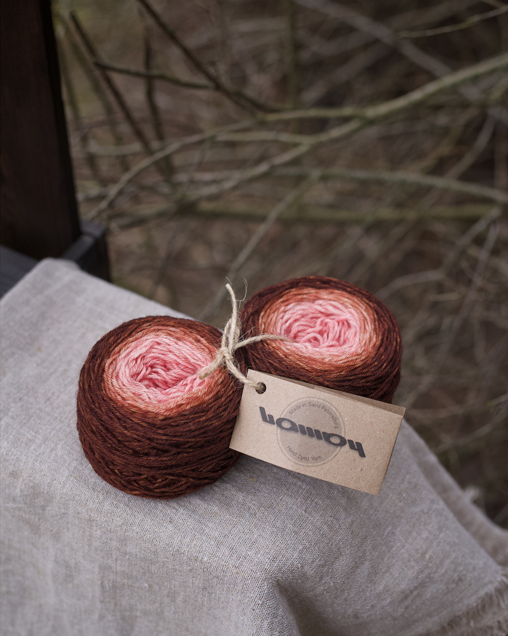 Градиент "Кофейно-розовый" 76 г