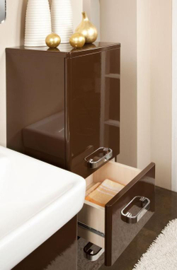 Полуколонна подвесная Америна белый 34.4х89х32.2см