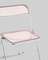 Стул Fold Pink складной розовый