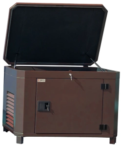 Кожух для генератора Geon Premium 1200S летний RAL 8017 GP1200S8017