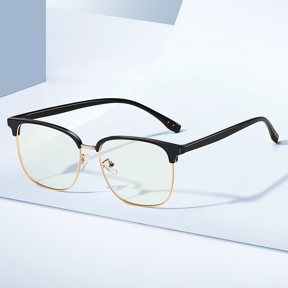 HELMER Alloy TR/Memory Plastic Square Functional Glasses Unisex