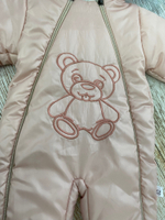 Комбинезон на осень-весну, Модель: Мишка ("Eliza baby") (Цвет: Персик, Размер: 74)