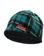 Шарф флисовый бордовый