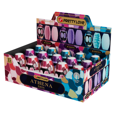 Набор Мастурбаторов Pretty Love Athena 15 шт BM-00900T99H