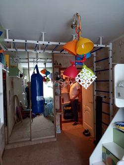 Монтаж спортивного комплекса Sv Sport П в пеноблочные, газоблочные стены