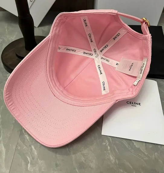 Бейсболка CELINE из хлопка, розовый