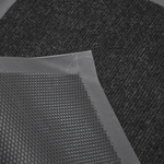 Коврик влаговпитывающий ребристый 50*80см, черный