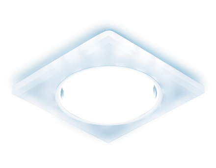Ambrella Встраиваемый точечный светильник GX53 с LED подсветкой GX53 Spot G215 WH/CH/CLD