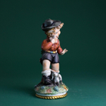 Фарфоровая мануфактура Capodimonte «Юный охотник»