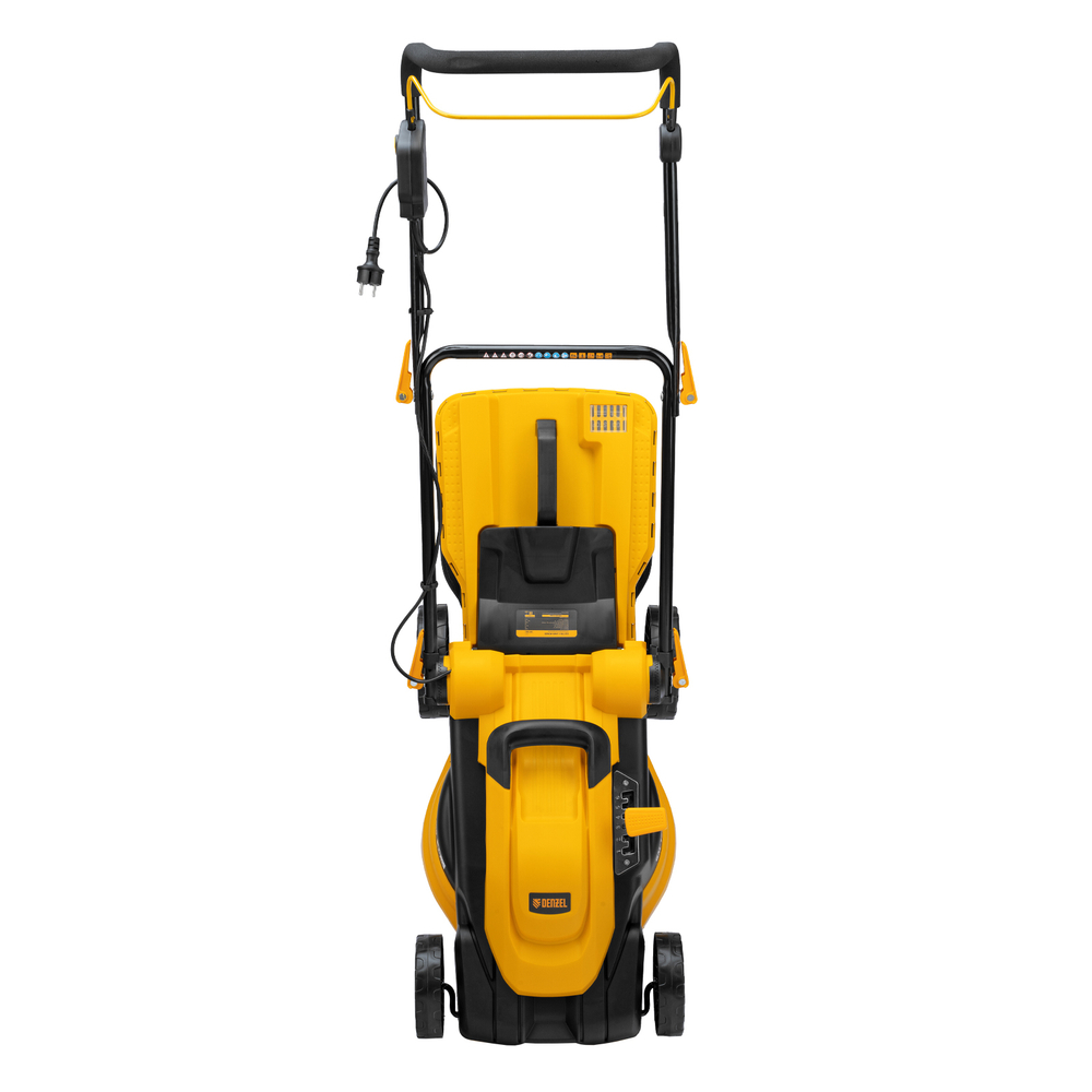 Газонокосилка электрическая GM-1800, 1800 Вт, шир. 38 см, 6 уров., травосб. 40 л. Denzel