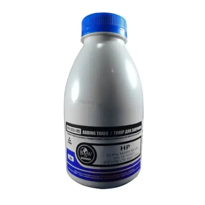 Тонер для картриджей HP CF230X, Canon CRG-051H (140г) Black&White Premium Россия