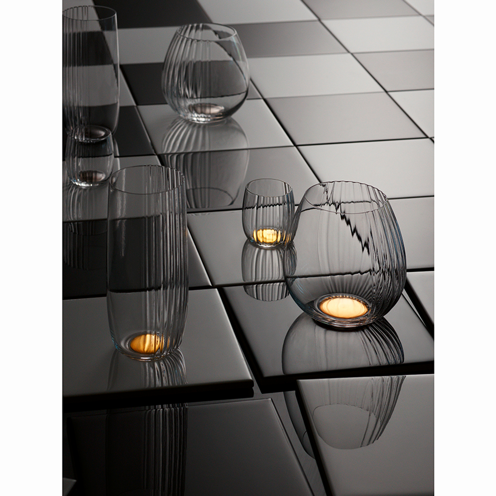 Набор бокалов для вина alice в подарочной упаковке, 610 мл, золотистые, 2 шт.