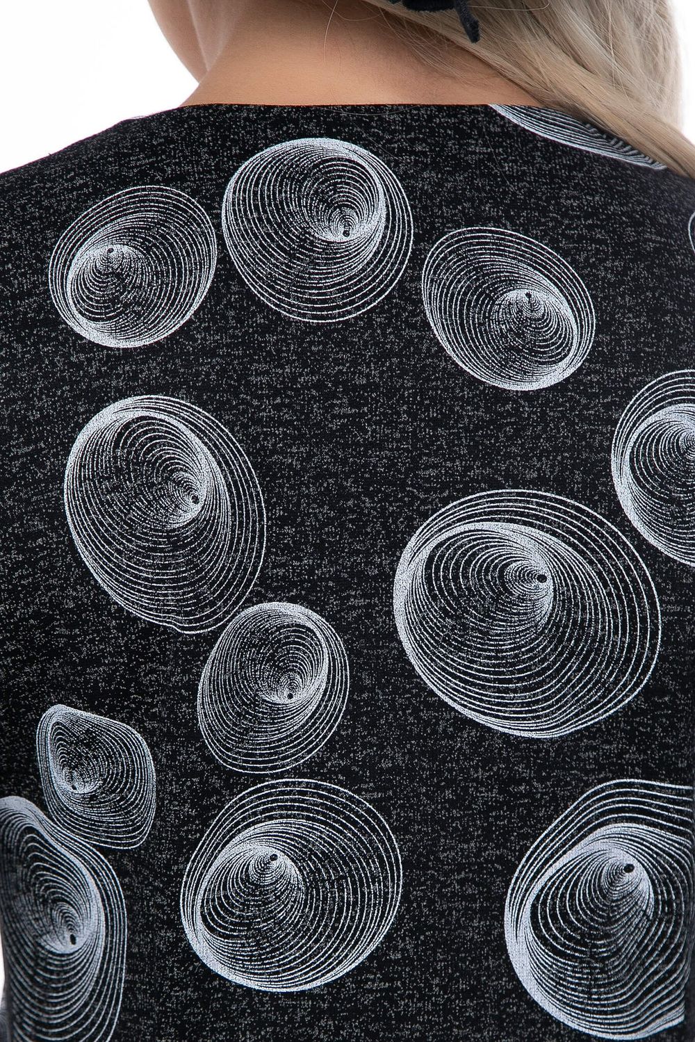 Платье "Эстетика вкуса" (черное/принт) П8900 LT Collection