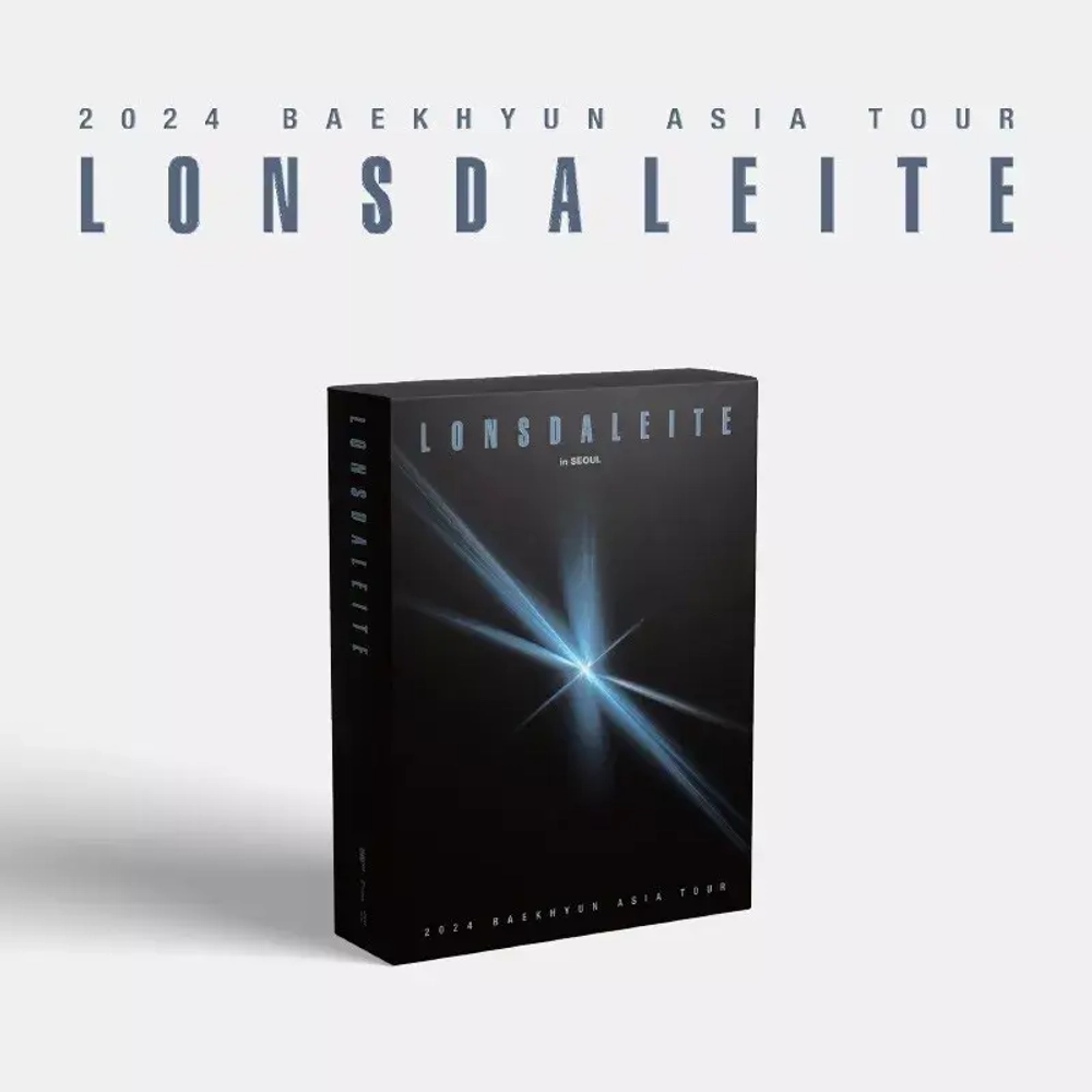 BAEKHYUN EXO - 2024 Asia Tour Lonsdaleite in Seoul DVD
