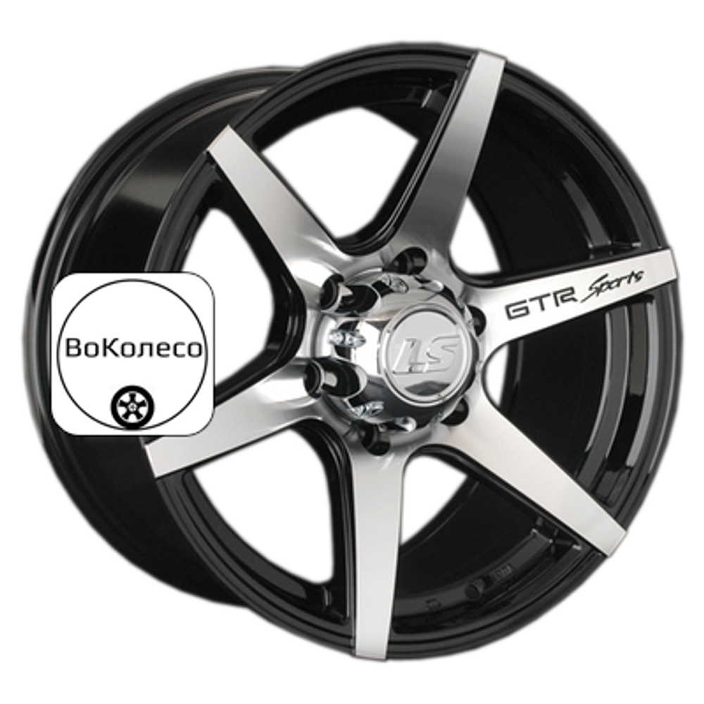 8,5x17/6x139,7 ET25 D106,1 800 BKF (конус, Колпак+лого) LS